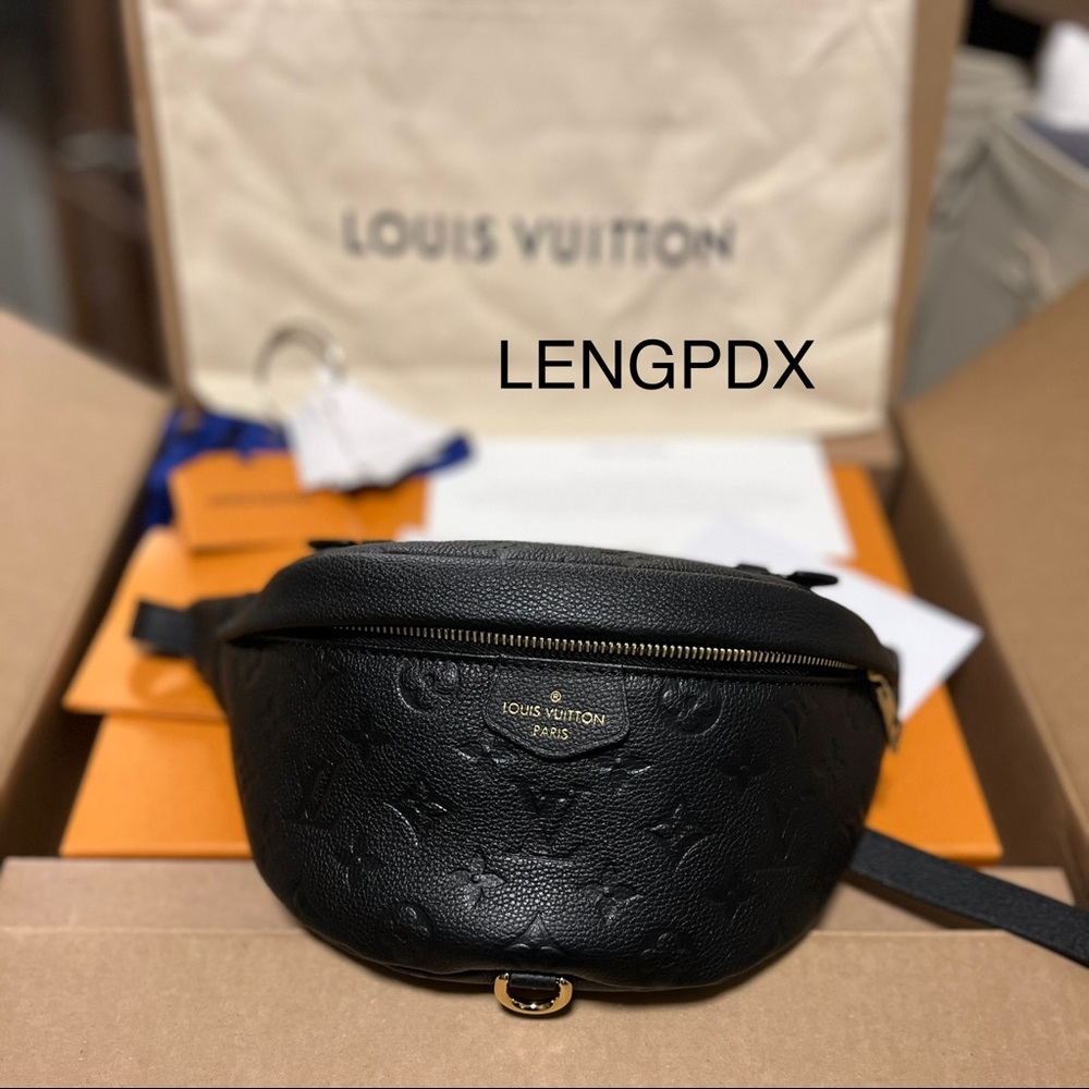 Authentic Louis Vuitton MONOGRAM EMPREINTE BUMBAG